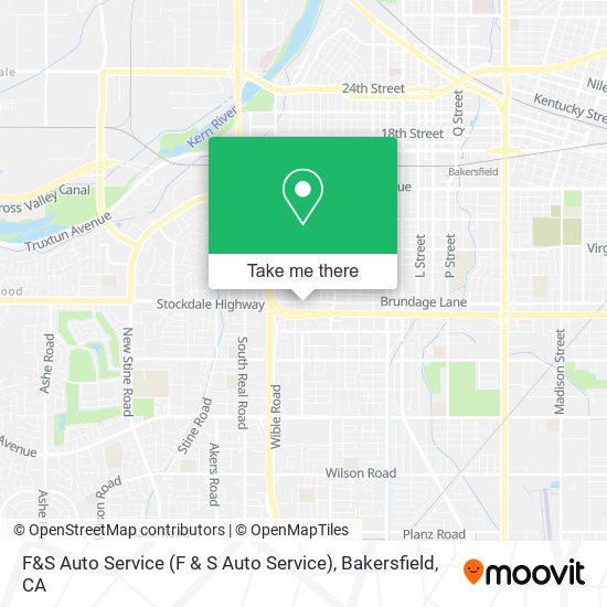 F&S Auto Service map