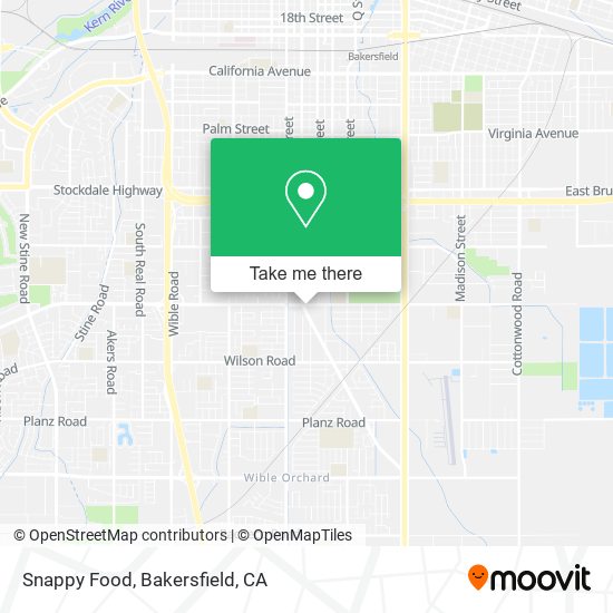 Snappy Food map