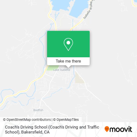 Mapa de Coach's Driving School (Coach's Driving and Traffic School)