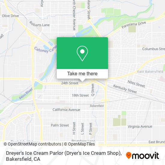 Dreyer's Ice Cream Parlor (Dryer's Ice Cream Shop) map