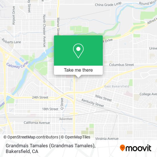 Mapa de Grandma's Tamales (Grandmas Tamales)