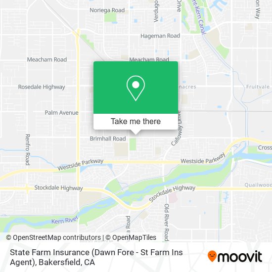 State Farm Insurance (Dawn Fore - St Farm Ins Agent) map