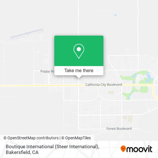 Mapa de Boutique International (Steer International)