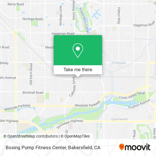 Mapa de Boxing Pump Fitness Center