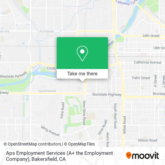Aps Employment Services (A+ the Employment Company) map