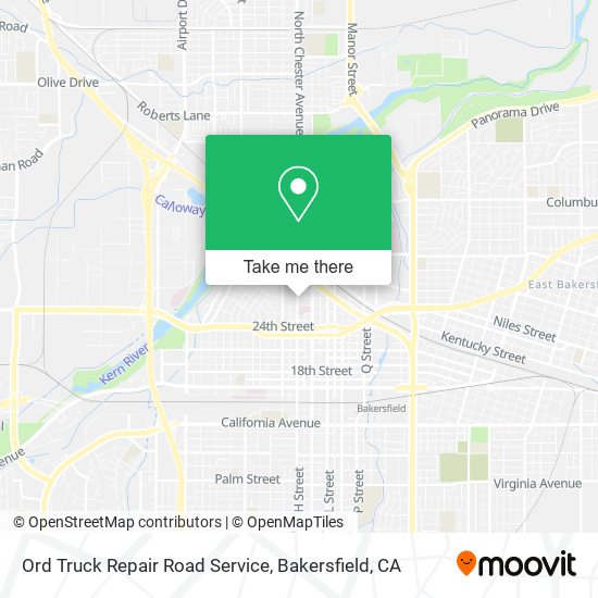 Mapa de Ord Truck Repair Road Service