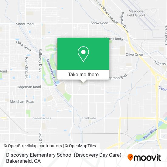 Mapa de Discovery Elementary School (Discovery Day Care)