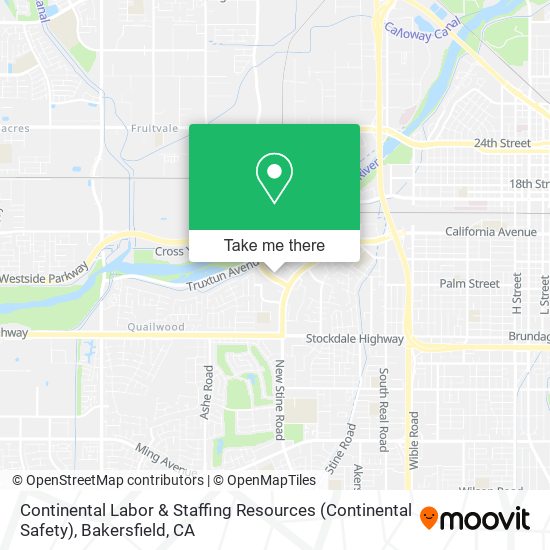 Continental Labor & Staffing Resources (Continental Safety) map