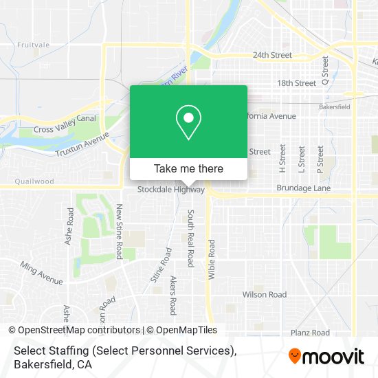 Select Staffing (Select Personnel Services) map