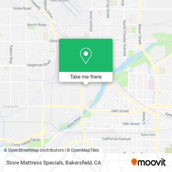 Store Mattress Specials map