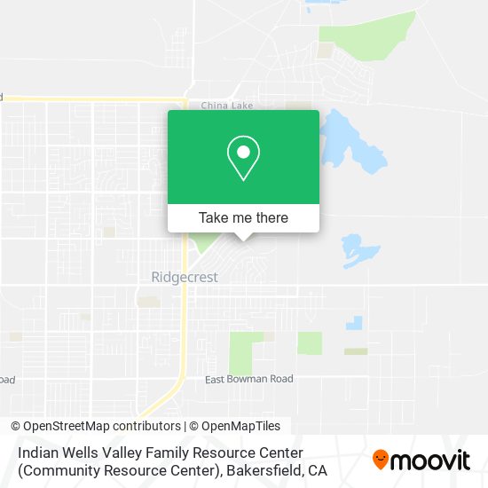 Indian Wells Valley Family Resource Center (Community Resource Center) map