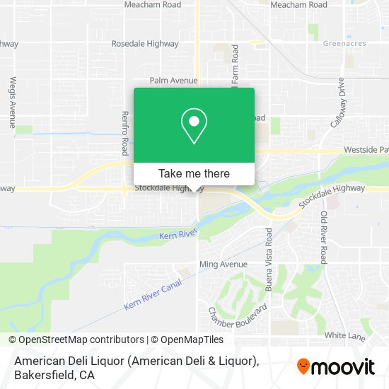 American Deli Liquor map