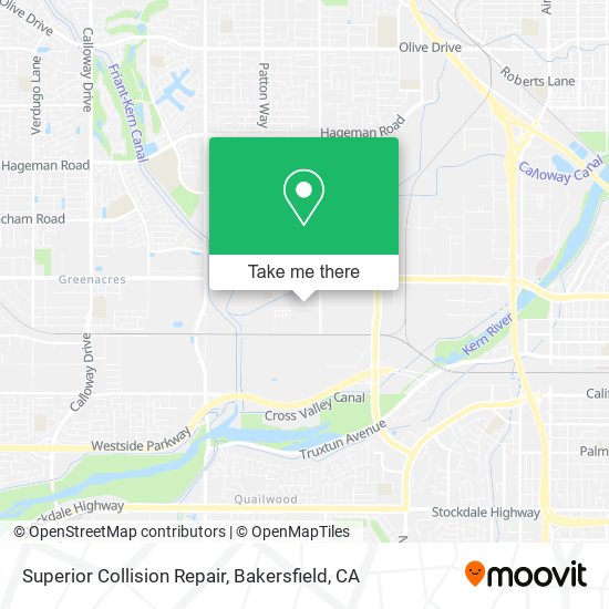 Superior Collision Repair map