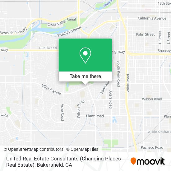 Mapa de United Real Estate Consultants (Changing Places Real Estate)