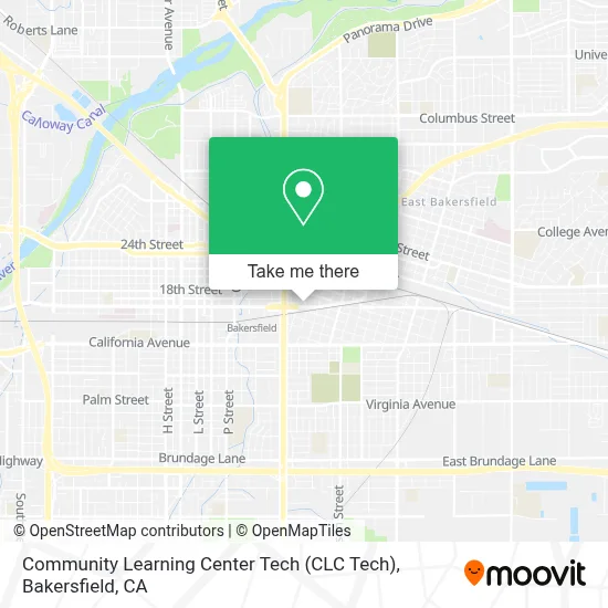 Community Learning Center Tech (CLC Tech) map