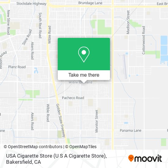 Mapa de USA Cigarette Store (U S A Cigarette Store)