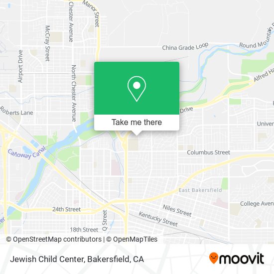 Jewish Child Center map