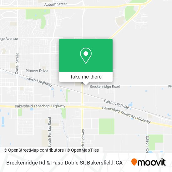 Mapa de Breckenridge Rd & Paso Doble St