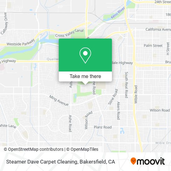 Steamer Dave Carpet Cleaning map