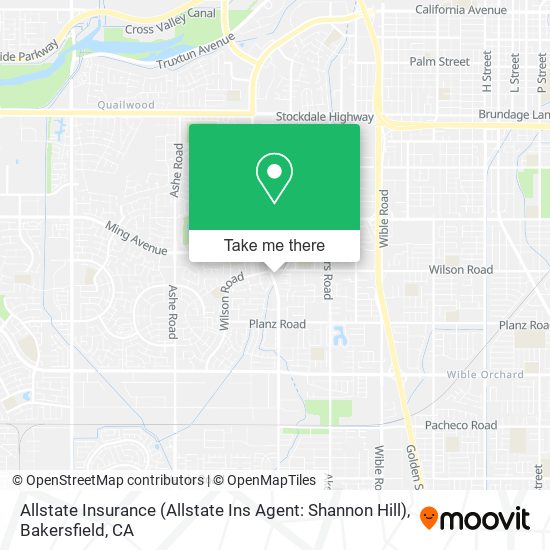 Allstate Insurance (Allstate Ins Agent: Shannon Hill) map