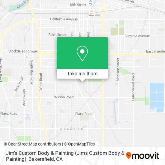 Jim's Custom Body & Painting (Jims Custom Body & Painting) map