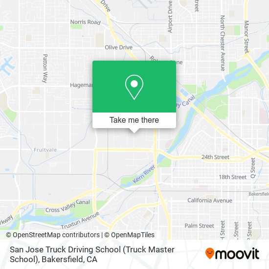 Mapa de San Jose Truck Driving School (Truck Master School)