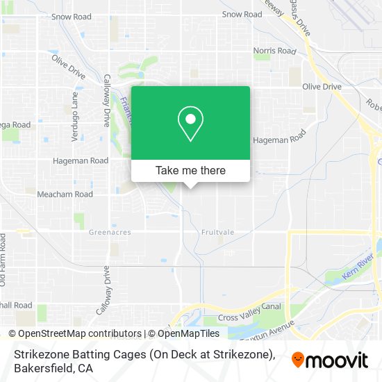 Mapa de Strikezone Batting Cages (On Deck at Strikezone)