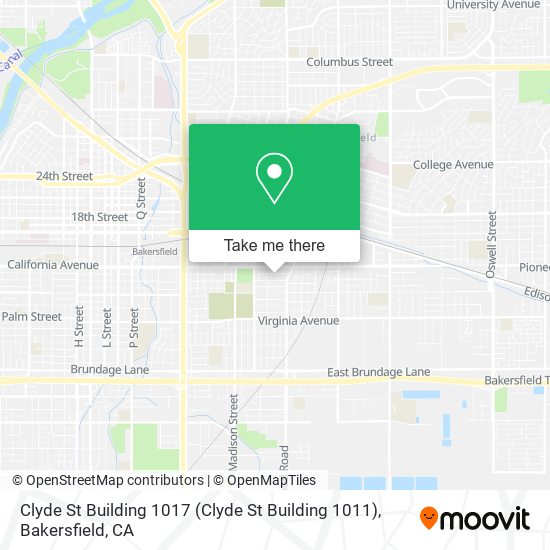 Clyde St Building 1017 map