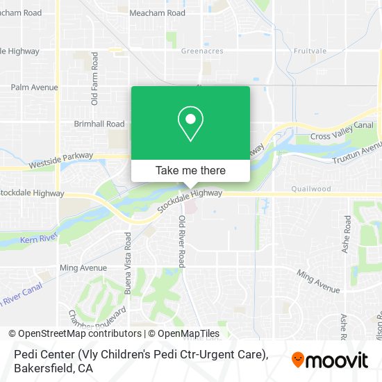 Pedi Center (Vly Children's Pedi Ctr-Urgent Care) map