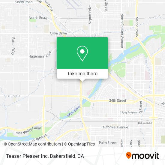 Teaser Pleaser Inc map