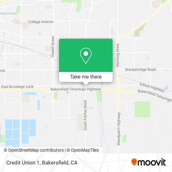 Credit Union 1 map