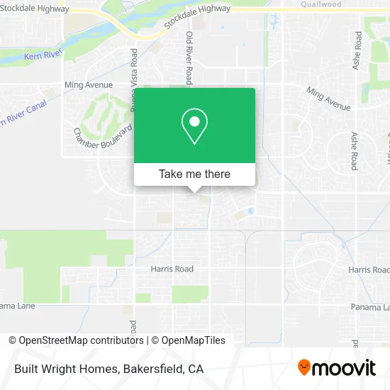 Built Wright Homes map