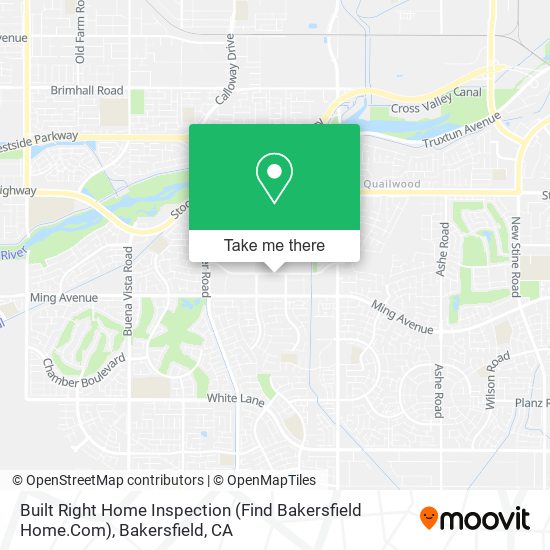 Built Right Home Inspection (Find Bakersfield Home.Com) map