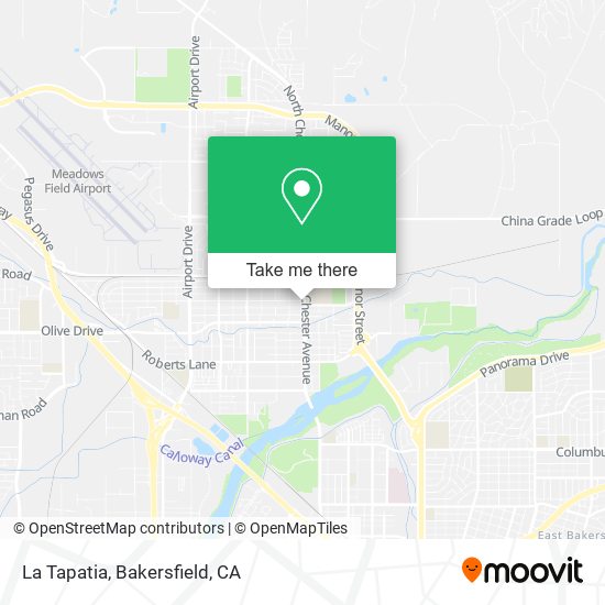 La Tapatia map