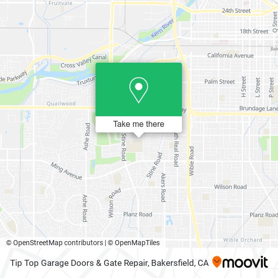 Tip Top Garage Doors & Gate Repair map