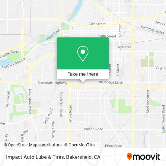 Impact Auto Lube & Tires map