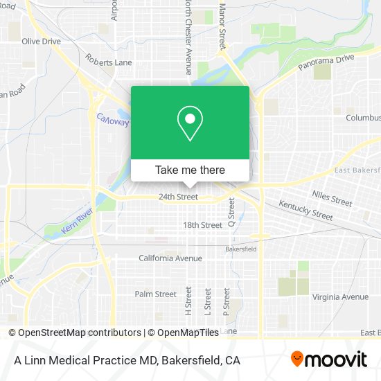 A Linn Medical Practice MD map