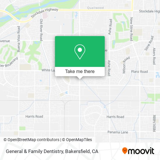 General & Family Dentistry map