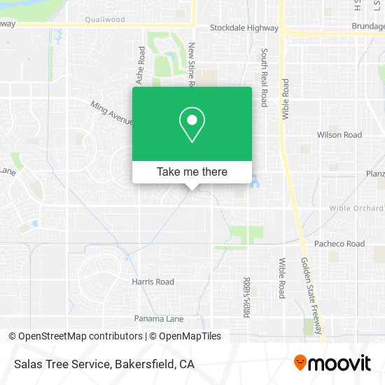 Salas Tree Service map