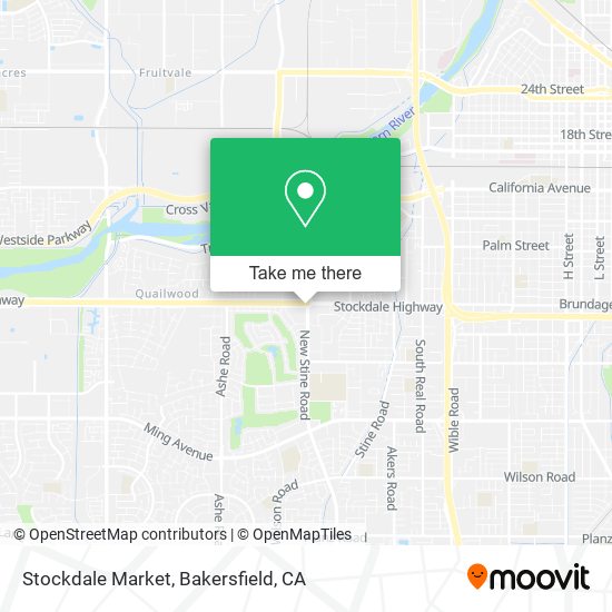 Stockdale Market map