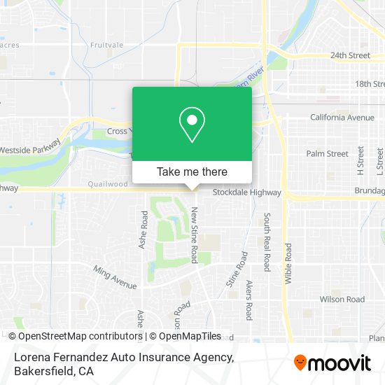 Lorena Fernandez Auto Insurance Agency map