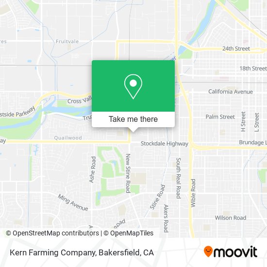 Mapa de Kern Farming Company