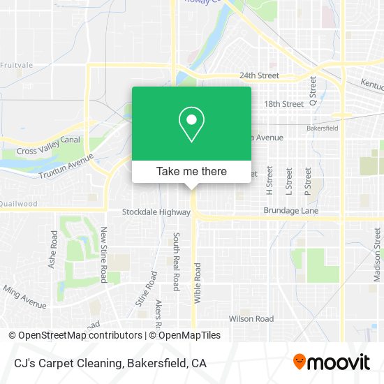 Mapa de CJ's Carpet Cleaning