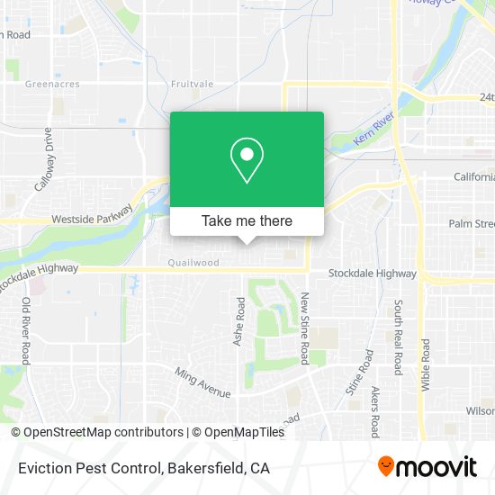 Eviction Pest Control map