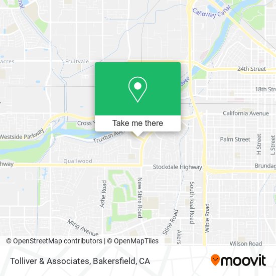 Tolliver & Associates map