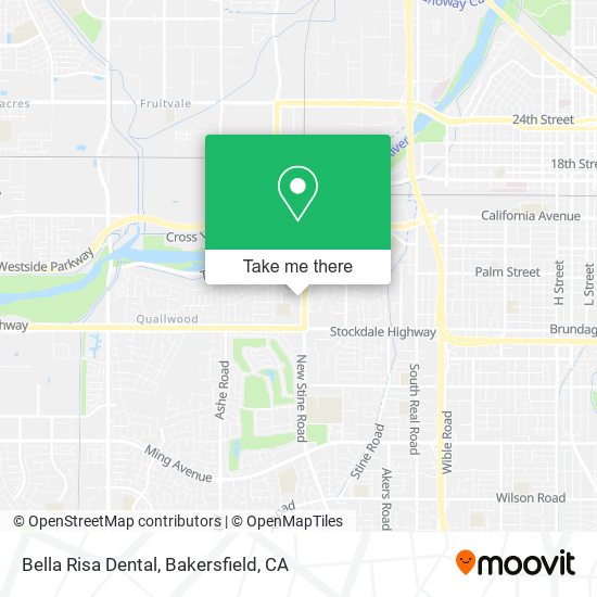 Bella Risa Dental map