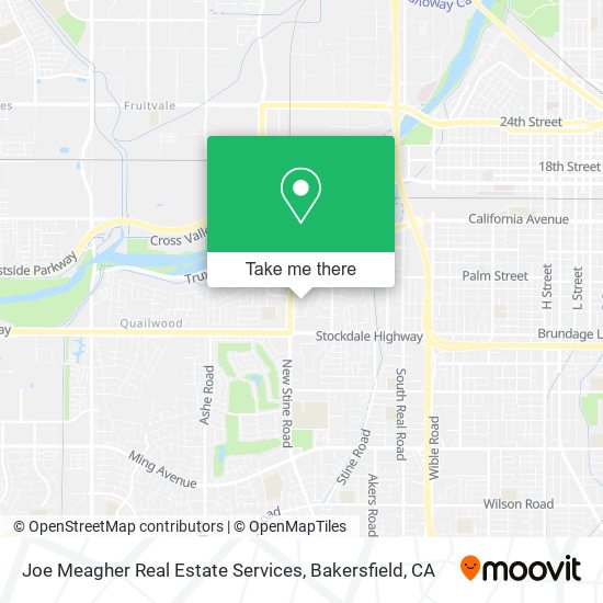Joe Meagher Real Estate Services map