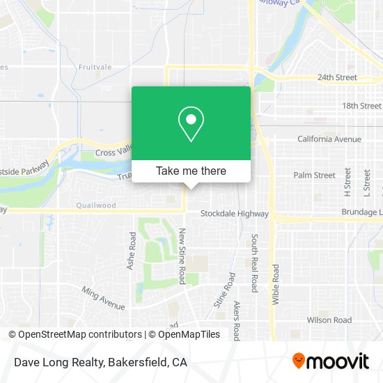 Dave Long Realty map