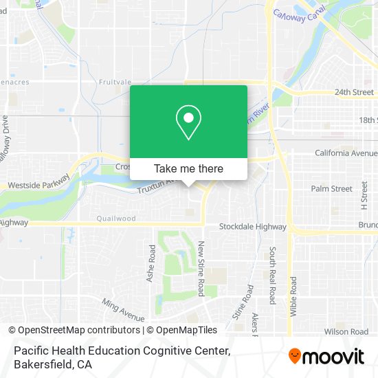 Mapa de Pacific Health Education Cognitive Center