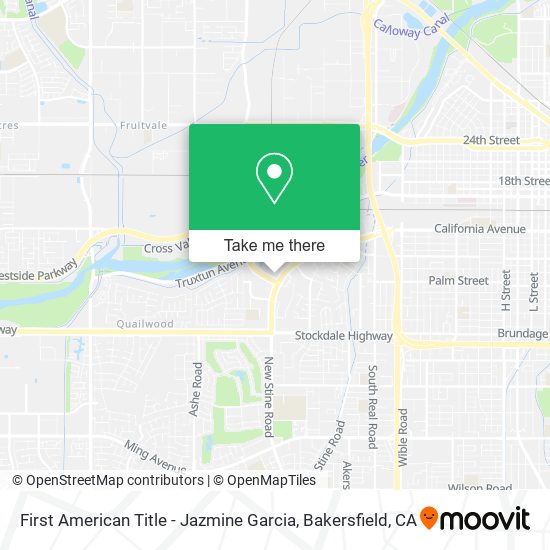 Mapa de First American Title - Jazmine Garcia